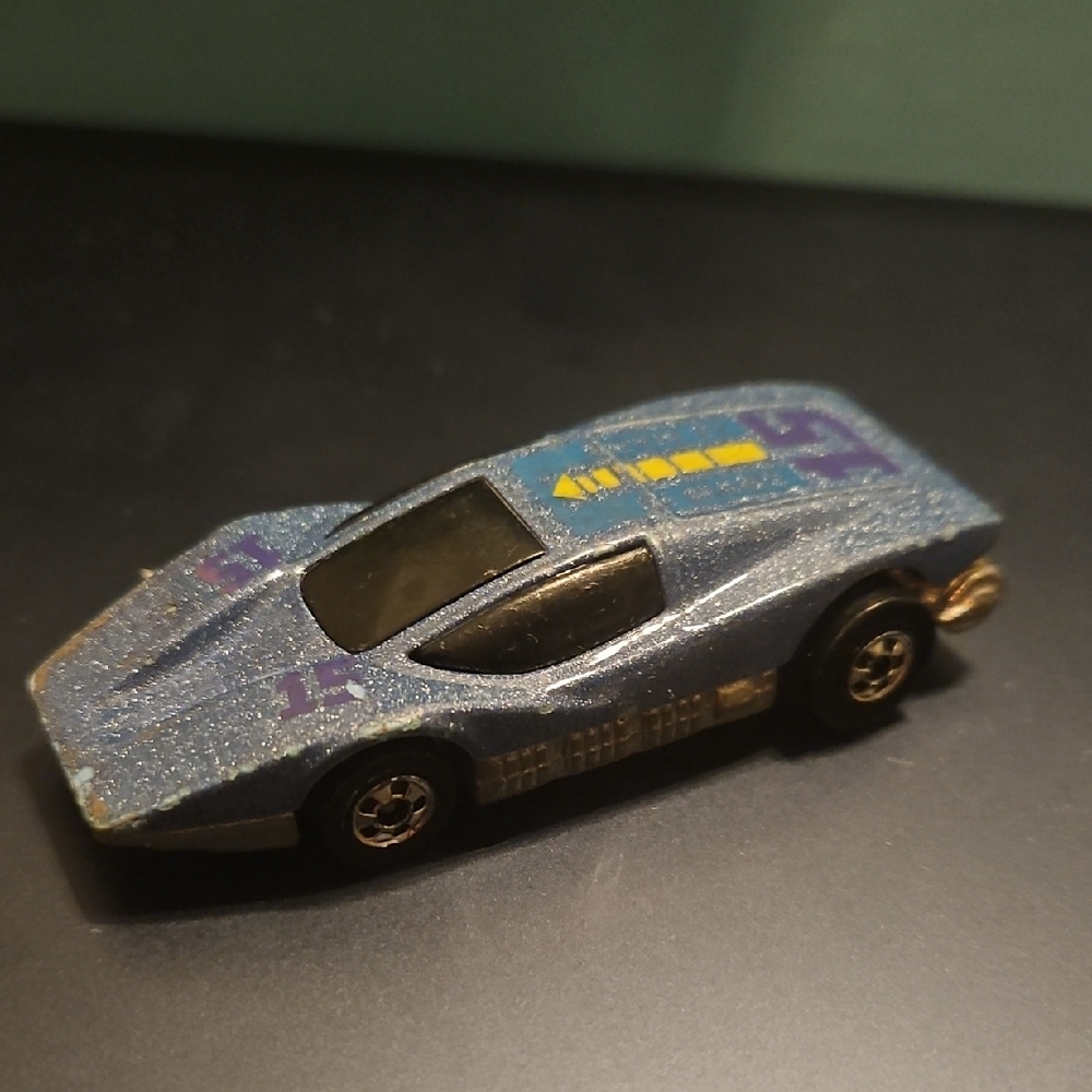 Hot Wheels 1974 Silver Bullet 9 Le Mans Die-Cast Car Vintage